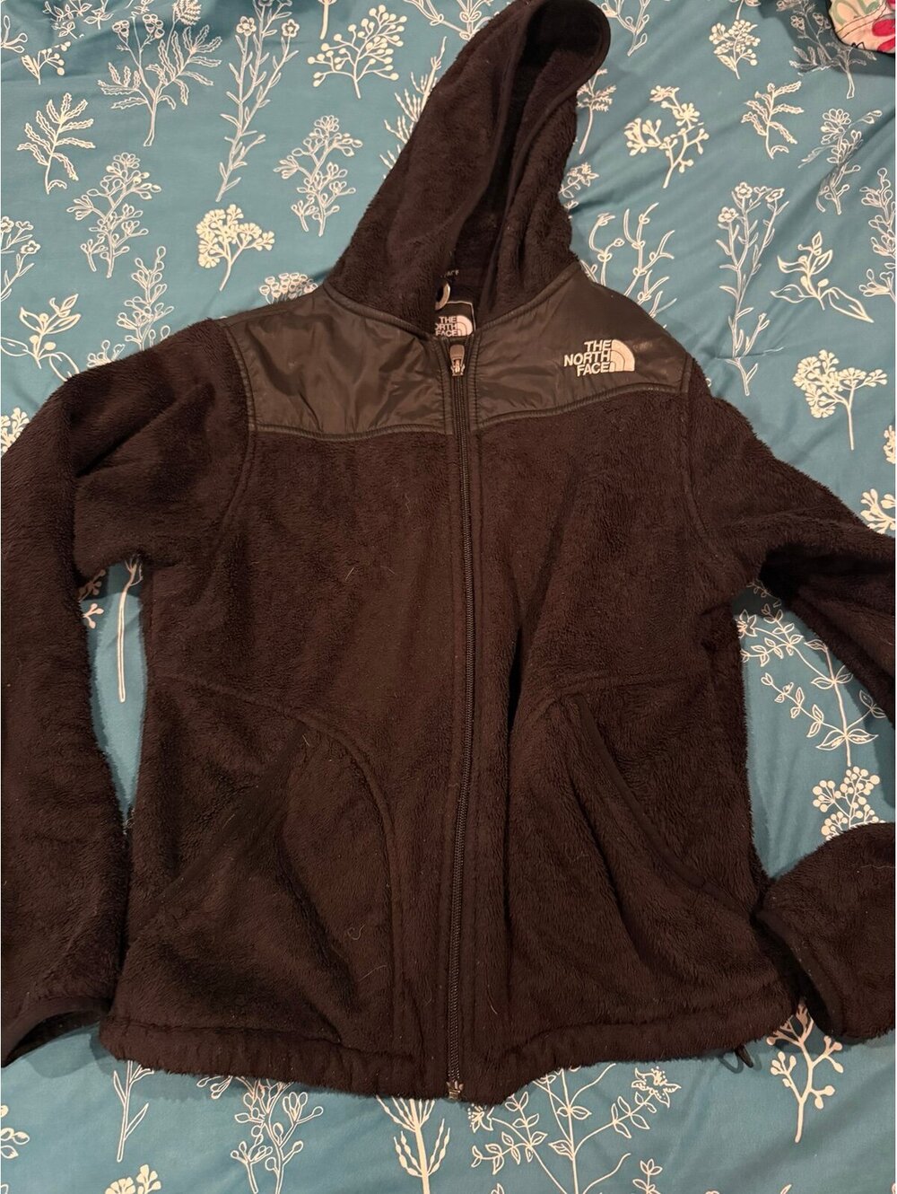 Womens small north face jacket black